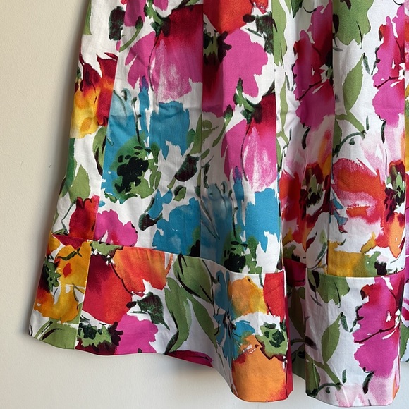 LAUREN BY RALPH LAUREN | Floral fit and flare dress - Picture 5 of 11